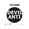 Hallmark poťah Devil Anti - 1.5mm, červená Hallmark poťah Devil Anti - 1.5mm, červená