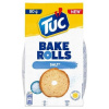 Chrumkavé chlebíčkové chipsy, 80 g, TUC Bake Rolls, slané Chrumkavé chlebíčkové chipsy, 80 g, TUC Bake Rolls, slané