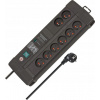 Predlžovací prívod Brennenstuhl 1256004698 8 zásuviek 3 m čierny Predlžovací prívod Brennenstuhl 1256004698 8 zásuviek 3 m čierny