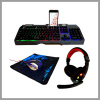 Yelander Gaming Bundle - sada 4 v 1 s osvetlením RGB JX-K9000 Yelander Gaming Bundle - sada 4 v 1 s osvetlením RGB JX-K9000