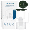 Sklenená filtračná kanvica Wessper D4 BOROSILICATE MINI FF GE + 12x filter Sklenená filtračná kanvica Wessper D4 BOROSILICATE MINI FF GE + 12x filter