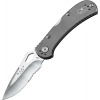 Buck SpitFire Lockback Knife Gray Serrated Buck SpitFire Lockback Knife Gray Serrated