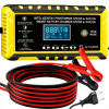 Nabíjačka autobatérií Stazer 12V/8A 24V/4A s LCD displejom a funkciou regenerácie Nabíjačka autobatérií Stazer 12V/8A 24V/4A s LCD displejom a funkciou regenerácie