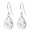 For Silver Elegantné strieborné náušnice Slza s čírym zirkónom - Striebro 925 For Silver Elegantné strieborné náušnice Slza s čírym zirkónom - Striebro 925