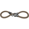 Zámok na bicykel ABUS Infinity Loop 1806/140 Reťaz Čierno-oranžový Zámok na bicykel ABUS Infinity Loop 1806/140 Reťaz Čierno-oranžový