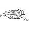 BOSAL Zadní tlumič výfuku 148-359 BOSAL Zadní tlumič výfuku 148-359