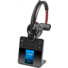 HP Poly Savi 8410 Office Monaural DECT 1880-1900 MHz Headset Slúchadlá s mikrofónom Bezdrôtový Pres hlavu Kancelária / call centrum Bluetooth Nabíjací podstavec Čierna (8L5A7AA#ABB) HP Poly Savi 8410 Office Monaural DECT 1880-1900 MHz Headset Slúchadlá s mikrofónom Bezdrôtový Pres hlavu Kancelária / call centrum Bluetooth Nabíjací podstavec Čierna (8L5A7AA#ABB)