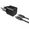 Nabíjačka do siete FIXED Mini USB-C PD 20W + USB-C kábel 1m (FIXC20M-CC-BK) čierna Nabíjačka do siete FIXED Mini USB-C PD 20W + USB-C kábel 1m (FIXC20M-CC-BK) čierna
