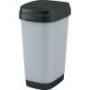 Kôš KIS Dual Swing Style L Steel, 50 lit., sivý, 42x30,5x60 cm, na odpad Kôš KIS Dual Swing Style L Steel, 50 lit., sivý, 42x30,5x60 cm, na odpad