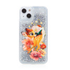 AppleMix Kryt Disney pre Apple iPhone 12 Pro Max - Pohyblivé trblietky - Bambi - Plastový - Priehľadný AppleMix Kryt Disney pre Apple iPhone 12 Pro Max - Pohyblivé trblietky - Bambi - Plastový - Priehľadný