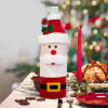 Vianočná dekorácia na fľaše - 3D mikuláš - polyester - 27 x 12 cm Vianočná dekorácia na fľaše - 3D mikuláš - polyester - 27 x 12 cm