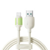 Kábel USB-A Joyroom S-A53 3A – Lightning s fluorescenčným hrotom 2 m – béžový (Kábel USB-A Joyroom S-A53 3A – Lightning s fluorescenčným hrotom 2 m – béžový) Kábel USB-A Joyroom S-A53 3A – Lightning s fluorescenčným hrotom 2 m – béžový (Kábel USB-A Joyroom S-A53 3A – Lightning s fluorescenčným hrotom 2 m – béžový)