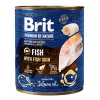 Brit Konzerva Premium by Nature Fish with Fish Skin 800 g Brit Konzerva Premium by Nature Fish with Fish Skin 800 g
