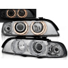 BMW E39 95-03 - predné chrom svetlá s ANGEL EYES BMW E39 95-03 - predné chrom svetlá s ANGEL EYES