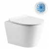 CERANO - WC závesné Norbi, Rimless + Slim/UF sedátko - biela lesklá - 48,5x36,5 cm CERANO - WC závesné Norbi, Rimless + Slim/UF sedátko - biela lesklá - 48,5x36,5 cm
