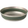 SEA TO SUMMIT Detour Stainless Steel Collapsible Bowl - L, Laurel Wreath Green SEA TO SUMMIT Detour Stainless Steel Collapsible Bowl - L, Laurel Wreath Green