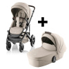 BRITAX Sada kočíka Smile 5Z + hlboká vanička Style, Teak BRITAX Sada kočíka Smile 5Z + hlboká vanička Style, Teak