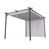 Blumfeldt Pantheon Robust, pergola, 3 x 4 m, s bočnými roletami, práškovo lakovaná oceľ odolná voči poveternostným vplyvom (GDI17-Pantheon 3x4BL) Blumfeldt Pantheon Robust, pergola, 3 x 4 m, s bočnými roletami, práškovo lakovaná oceľ odolná voči poveternostným vplyvom (GDI17-Pantheon 3x4BL)
