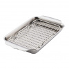 Hestan Plech na pečenie OVENBOND 28 x 17 cm, s chladiacou mriežkou, strieborná, nerezová oceľ Hestan Plech na pečenie OVENBOND 28 x 17 cm, s chladiacou mriežkou, strieborná, nerezová oceľ