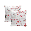XPOSE® Bavlnená obliečka na vankúš HOHOHO 40x40 cm 2ks, Bavlna XPOSE® Bavlnená obliečka na vankúš HOHOHO 40x40 cm 2ks, Bavlna