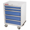 AHProfi Dílenský vozík na nářadí PROFI, 5 zásuvek, modrá - MTGC1305W AHProfi Dílenský vozík na nářadí PROFI, 5 zásuvek, modrá - MTGC1305W