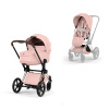 Cybex Platinum CYBEX Priam 5.0 Set - Style Collection peach pink 2026 rose gold Cybex Platinum CYBEX Priam 5.0 Set - Style Collection peach pink 2026 rose gold