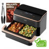 Cosori Dual Blaze TwinFry chytrá horkovzdušná fritéza 10 L, keramika, černá Cosori Dual Blaze TwinFry chytrá horkovzdušná fritéza 10 L, keramika, černá