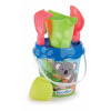 Vedro set 17 cm Koala Écoiffier s IML potlačou a krhličkou od 18 mes Vedro set 17 cm Koala Écoiffier s IML potlačou a krhličkou od 18 mes