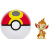 Jazwares Pokémon Clip N Go Poké Ball Chimchar a Repeat Ball Jazwares Pokémon Clip N Go Poké Ball Chimchar a Repeat Ball