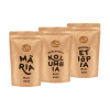 Káva Zlaté Zrnko - Spoznaj 3 kávy na filtrovanú 600g (Mária, Kolumbia, Etiópia) Káva Zlaté Zrnko - Spoznaj 3 kávy na filtrovanú 600g (Mária, Kolumbia, Etiópia)