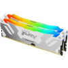 Kingston FURY Renegade DDR5 32GB/ 6400MHz/CL32/ 2x16GB/RGB/White KF564C32RWAK2-32 Kingston FURY Renegade DDR5 32GB/ 6400MHz/CL32/ 2x16GB/RGB/White KF564C32RWAK2-32