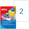 Apli Etikety polyesterové 210x148,5mm Agipa A4 100 hárkov Apli Etikety polyesterové 210x148,5mm Agipa A4 100 hárkov