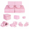 Detská pohovka Ecotoys TMSRT-14 PINK 56 x 51 cm, ružová látka Detská pohovka Ecotoys TMSRT-14 PINK 56 x 51 cm, ružová látka