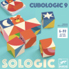 DJECO Sologic: Cubologic 9: stolová hra- hlavolam DJECO Sologic: Cubologic 9: stolová hra- hlavolam