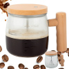 Samomiešaný hrnček na kávu, čaj a nápoje, sklenený, elektrický, 400 ml Samomiešaný hrnček na kávu, čaj a nápoje, sklenený, elektrický, 400 ml