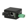 Optický konvertor RJ45 - SC, 100Mbit, Multimode OM, max. 2km, priemyselný, čierny Optický konvertor RJ45 - SC, 100Mbit, Multimode OM, max. 2km, priemyselný, čierny