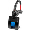 HP Poly Savi 8410 Office Monaural Microsoft Teams Certified DECT 1880-1900 MHz Headset Slúchadlá s mikrofónom Bezdrôtový Pres hlavu Kancelária / call centrum Bluetooth Nabíjací podstavec Čierna (8L5A9 HP Poly Savi 8410 Office Monaural Microsoft Teams Certified DECT 1880-1900 MHz Headset Slúchadlá s mikrofónom Bezdrôtový Pres hlavu Kancelária / call centrum Bluetooth Nabíjací podstavec Čierna (8L5A9