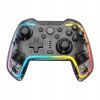 Biely Žralok Bezdrôtový Gamepad PRAETORIAN, pre PC, PS3/PS4, Android, iOS, Nintendo, RGB, transparentný Biely Žralok Bezdrôtový Gamepad PRAETORIAN, pre PC, PS3/PS4, Android, iOS, Nintendo, RGB, transparentný