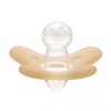 Canpol babies 100% Silicone Soother Symmetrical cumlík Orange 1 ks Canpol babies 100% Silicone Soother Symmetrical cumlík Orange 1 ks