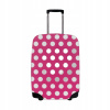 Obal na kufor CASEMATES Polkadot M - ružový Obal na kufor CASEMATES Polkadot M - ružový