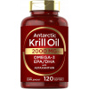 Antarktický Krill Olej 2000 mg 120 Mäkkých Kapsúl Omega-3 EPA, DHA s Astaxantínom Antarktický Krill Olej 2000 mg 120 Mäkkých Kapsúl Omega-3 EPA, DHA s Astaxantínom