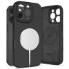 Tech-Protect Liquid Silicone MagSafe kryt na iPhone 16 Pro Max, čierny Tech-Protect Liquid Silicone MagSafe kryt na iPhone 16 Pro Max, čierny