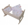 KOŁYSKA GRAWEROWANA PRE BÁBIKY + POSTEĽNÁ BIELIZEŇ, MATRAC KOŁYSKA GRAWEROWANA PRE BÁBIKY + POSTEĽNÁ BIELIZEŇ, MATRAC