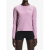 Dámska bežecká mikina On Performance Long-T - sakura/dewberry Dámska bežecká mikina On Performance Long-T - sakura/dewberry