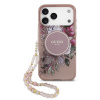 Guess IML Flowers Strap MagSafe zadný kryt pre iPhone 17 Pro Max Pink Guess IML Flowers Strap MagSafe zadný kryt pre iPhone 17 Pro Max Pink