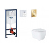 Grohe Rapid SL Set predstenovej inštalácie, klozetu, dosky SoftClose a tlačidla Arena Cosmopolitan S, Cool Sunrise SANI11BB4140-GR Grohe Rapid SL Set predstenovej inštalácie, klozetu, dosky SoftClose a tlačidla Arena Cosmopolitan S, Cool Sunrise SANI11BB4140-GR