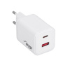 USB Nabíječka AK-CH-28 USB-A + USB-C PD 5-21V / max. 3A 45W Quick Charge 3.0 GaN USB Nabíječka AK-CH-28 USB-A + USB-C PD 5-21V / max. 3A 45W Quick Charge 3.0 GaN