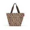 Nákupná taška cez rameno Reisenthel Shopper M Leo macchiato Nákupná taška cez rameno Reisenthel Shopper M Leo macchiato