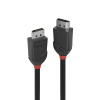 Kábel DisplayPort M/M 1m, 16K@60Hz, DP v2.1, 54Gbit/s, čierny, Black Line Kábel DisplayPort M/M 1m, 16K@60Hz, DP v2.1, 54Gbit/s, čierny, Black Line