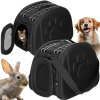 Prepravka pre mačky, králiky a psy, do 10 kg - 20x35x20 cm - veľkosť M - čierna Prepravka pre mačky, králiky a psy, do 10 kg - 20x35x20 cm - veľkosť M - čierna